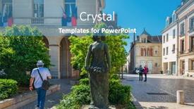  Presentation with equestrian - Presentation featuring orleans-france-may-8-2018 background and a teal colored foreground