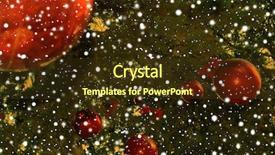  Presentation with christmas tree - Slides enhanced with ornaments-on-a-christmas-tree background and a tawny brown colored foreground