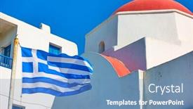  Presentation with orthodox - PPT layouts with orthodox-church-and-national-greek background and a teal colored foreground