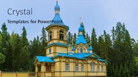  Presentation with gethsemane - Amazing PPT layouts having orthodox-church-gethsemane-skete backdrop and a light blue colored foreground