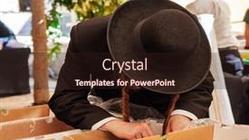  Presentation with orthodox - Theme enhanced with orthodox-jew-with-sidelocks background and a wine colored foreground