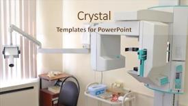  Presentation with panoramic - Slide deck featuring orthopantomograph dental panoramic x-ray background and a lemonade colored foreground