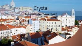  Presentation with doing the right thing - Cool new slide set with os - alfama downtown left monastery os backdrop and a light blue colored foreground