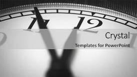  Presentation with alarm - Amazing theme having os - photo alarm clock arrow close backdrop and a light gray colored foreground