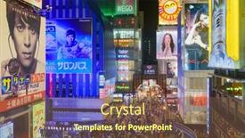  Presentation with osaka - Slide deck enhanced with osaka-japan-august-16-2015 background and a tawny brown colored foreground