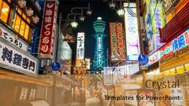  Presentation with new york night - 