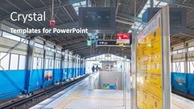  Presentation with osaka - Amazing slide deck having osaka-japan-january-14-2020 backdrop and a ocean colored foreground