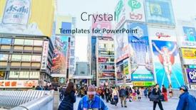  Presentation with principal - Amazing presentation theme having osaka-japan-november-30-2015 backdrop and a sky blue colored foreground
