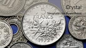  Presentation with oak - Theme featuring oscar - coins of france olive background and a light gray colored foreground