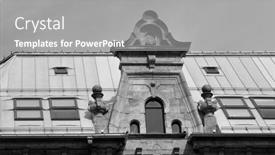  Presentation with june - PPT layouts consisting of oslo-downtown-in-sunny-day background and a gray colored foreground