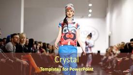  Presentation with runway fashion - Amazing slides having oslo-february-7-model-walks backdrop and a tawny brown colored foreground