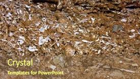  Presentation with prehistoric - Theme featuring ossuary prehistoric in cueva calaveras background and a  colored foreground