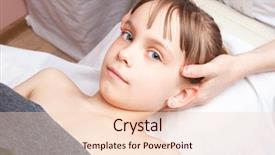  Presentation with alternative medicine - Colorful slides enhanced with osteopath - an alternative medicine treatment backdrop and a lemonade colored foreground