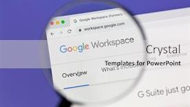  Presentation with google - Slide deck having ostersund-sweden-june-2-2021 background and a light gray colored foreground