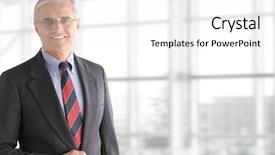  Presentation with front office - Cool new presentation theme with ot the left side leaving backdrop and a white colored foreground