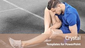  Presentation with leg pain - Audience pleasing slides consisting of  backdrop and a  colored foreground