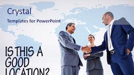  Presentation with red white blue business - Cool new PPT layouts with blue world map on white backdrop and a sky blue colored foreground