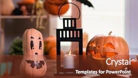  Presentation with happy holiday - Slide set consisting of other symbols of a terrible background and a  colored foreground