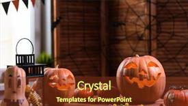  Presentation with happy holiday - Beautiful theme featuring other symbols of a terrible backdrop and a  colored foreground