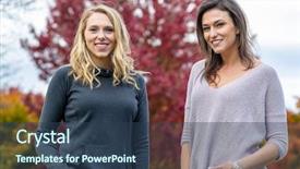  Presentation with ikea company - PPT theme with others company on a fall background and a ocean colored foreground