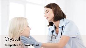  Presentation with otolaryngology - Slide deck featuring otolaryngology - healthcare medical and plastic surgery background and a soft green colored foreground