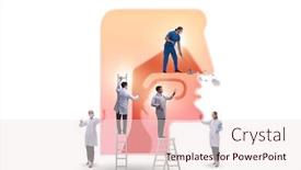  Presentation with otolaryngology - Cool new theme with otolaryngology-concept-with-doctors-treating backdrop and a lemonade colored foreground