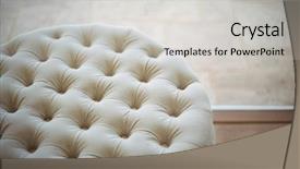  Presentation with home - Presentation design enhanced with ottomans - ottoman and wardrobe in bedroom background and a light gray colored foreground