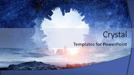  Presentation with world - Colorful PPT layouts enhanced with our great big world mixed backdrop and a light blue colored foreground