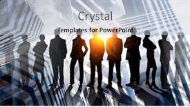  Presentation with successful - Colorful theme enhanced with our-successful-business-team-mixed backdrop and a lemonade colored foreground