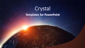  Presentation with universe - Beautiful slides featuring our-unique-universe-mixed-media backdrop and a navy blue colored foreground