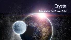  Presentation with world - Beautiful slide deck featuring our unique world mixed media backdrop and a wine colored foreground