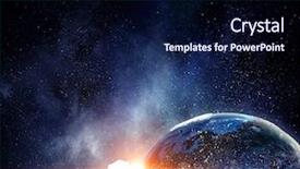  Presentation with world - Beautiful theme featuring our unique world mixed media backdrop and a wine colored foreground