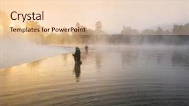  Presentation with outdoor activities - Colorful theme enhanced with outdoor activities and spending leasure backdrop and a lemonade colored foreground