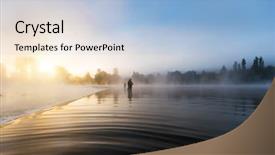  Presentation with outdoor activities - PPT theme having outdoor activities and spending leasure background and a light blue colored foreground