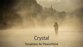  Presentation with outdoor activities - Audience pleasing slides consisting of outdoor activities and spending leasure backdrop and a coral colored foreground