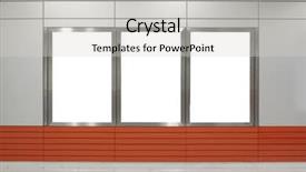  Presentation with modern building - Audience pleasing presentation consisting of outdoor advertising - billboard for advertisement use backdrop and a light gray colored foreground