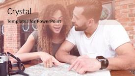  Presentation with planning - Audience pleasing theme consisting of  backdrop and a  colored foreground