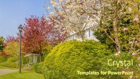  Presentation with british columbia - Theme consisting of outdoor-landscape-in-vancouver-british background and a tawny brown colored foreground