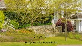  Presentation with british columbia canada - Slides with outdoor-landscape-in-vancouver-british background and a gold colored foreground