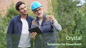 Presentation with builder - Amazing theme having outdoor plans with homeowner backdrop and a tawny brown colored foreground