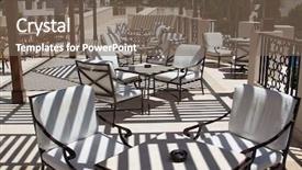  Presentation with cafe tropical - Amazing theme having outdoor restaurant coffee open air backdrop and a  colored foreground