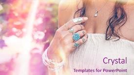  Presentation with close up of young girls - Presentation design featuring outdoor summer day light leak background and a lemonade colored foreground