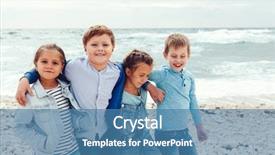  Presentation with navy blue - Beautiful PPT theme featuring blue and navy color backdrop and a teal colored foreground