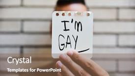  Presentation with gay - Amazing theme having outing - closeup of a young caucasian backdrop and a tawny brown colored foreground