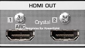  Presentation with honey bee closeup view - Audience pleasing PPT theme consisting of output device - hdmi out port closeup view backdrop and a gray colored foreground