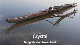  Presentation with carbon fiber - Audience pleasing PPT layouts consisting of outrigger canoe black carbon fiber backdrop and a gray colored foreground