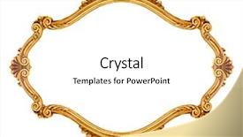  Presentation with clipping - Audience pleasing slide deck consisting of oval frame isolated on white backdrop and a white colored foreground