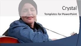  Presentation with ovarian - Amazing slide deck having ovarian cancer - patient suffering hair loss enjoys backdrop and a white colored foreground