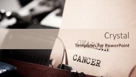  Presentation with ovarian cancer - Slides consisting of ovarian-cancer-text-written background and a lemonade colored foreground