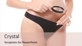  Presentation with ovary - Theme featuring ovary - close up view of young background and a lemonade colored foreground